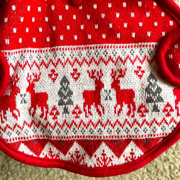 🐾Super Cute “WAG N WOOF” woollike Sherpa winter dog jacket.🍁☃️❄️ - Picture 7 of 8